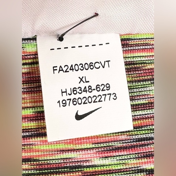 Nike Women's Pro 3" Spacedye Shorts in Multi Size XL - Picture 6 of 11